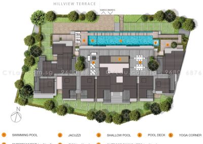 hills two one site plan facilities