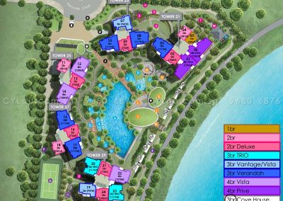 rivertrees residences site map