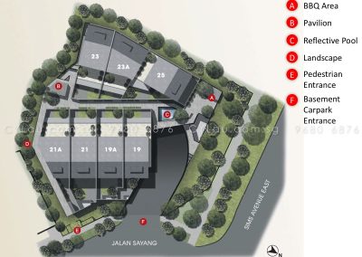 terra villas site plan