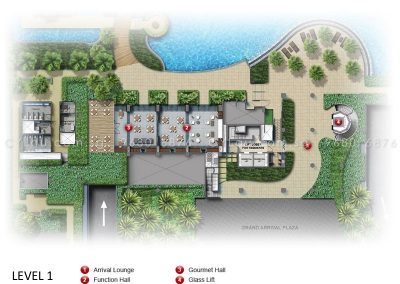 coco palms site plan level 1