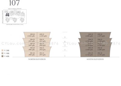 the crest diagrammatic chart tower 107