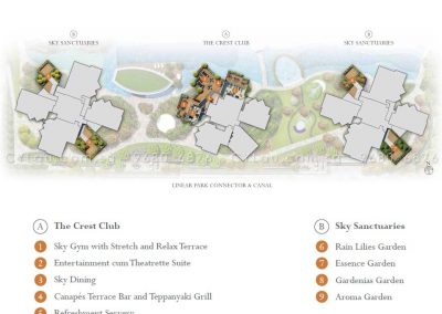 the crest site plan level 23