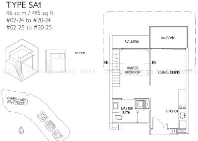 j gateway 1-bedroom soho