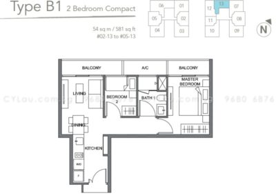 the orient 2 bedroom 02-13