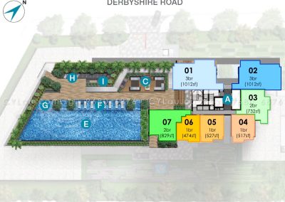 6 derbyshire site plan