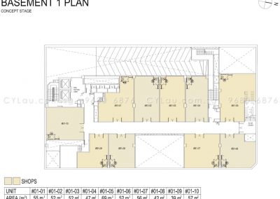 hexacube storey plan basement