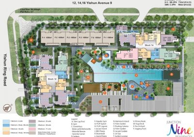 junction nine residences site plan level 4