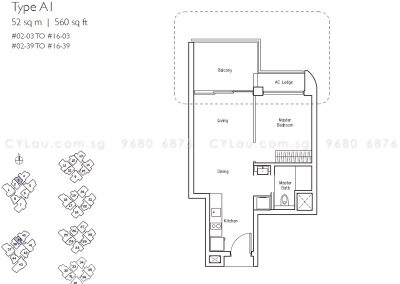 lakeville 1-bedroom a1