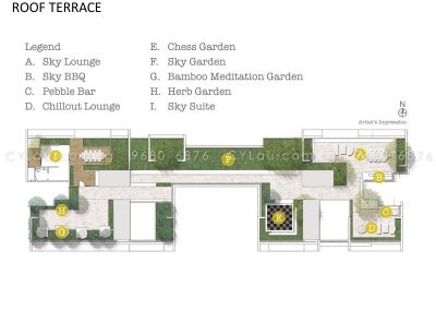 trilive site plan level roof terrace