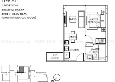 the-citron-1-bedroom-a1